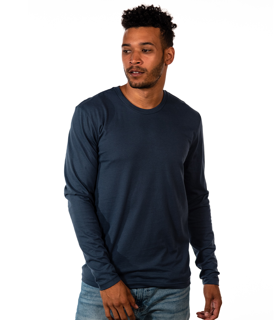 DISCONTINUED - Next Level Cotton Long Sleeve Crew Neck T-Shirt